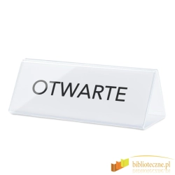 Informator dwustronny z miejscem na kartki informacyjne 30 × 10 cm