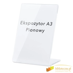 Ekspozytor A3 na materiały informacyjne
