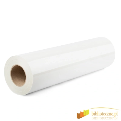 Folia do zabezpieczania okładek książek – 55 cm / 50 m