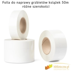 Folia do naprawy grzbietu książki