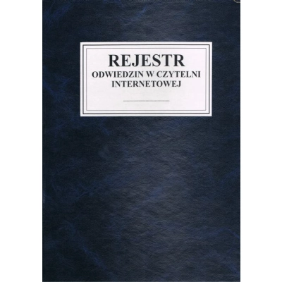 Rejestr odwiedzin czytelni internetowej