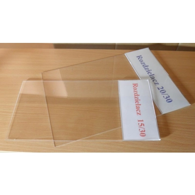 Rozdzielacz działowy prosty z PCV 20/30cm